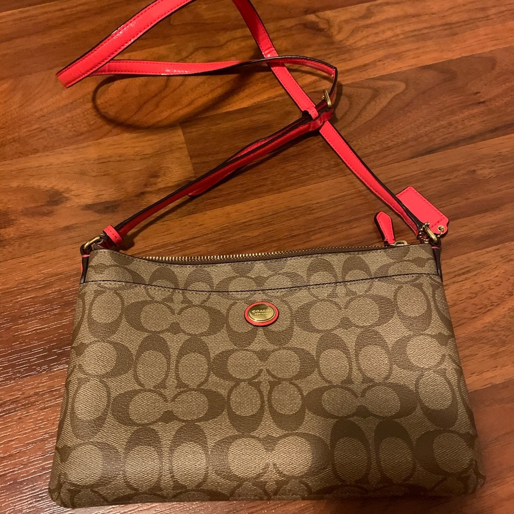 COACH leather small purse